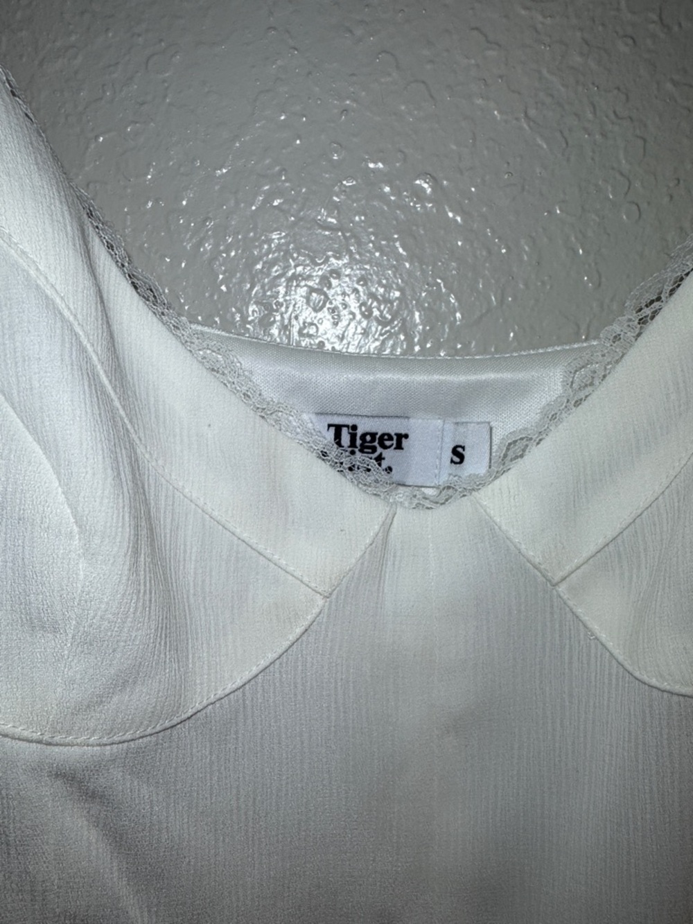 White Tiered Spaghetti Strap Mini Dress - Picture 5 of 8